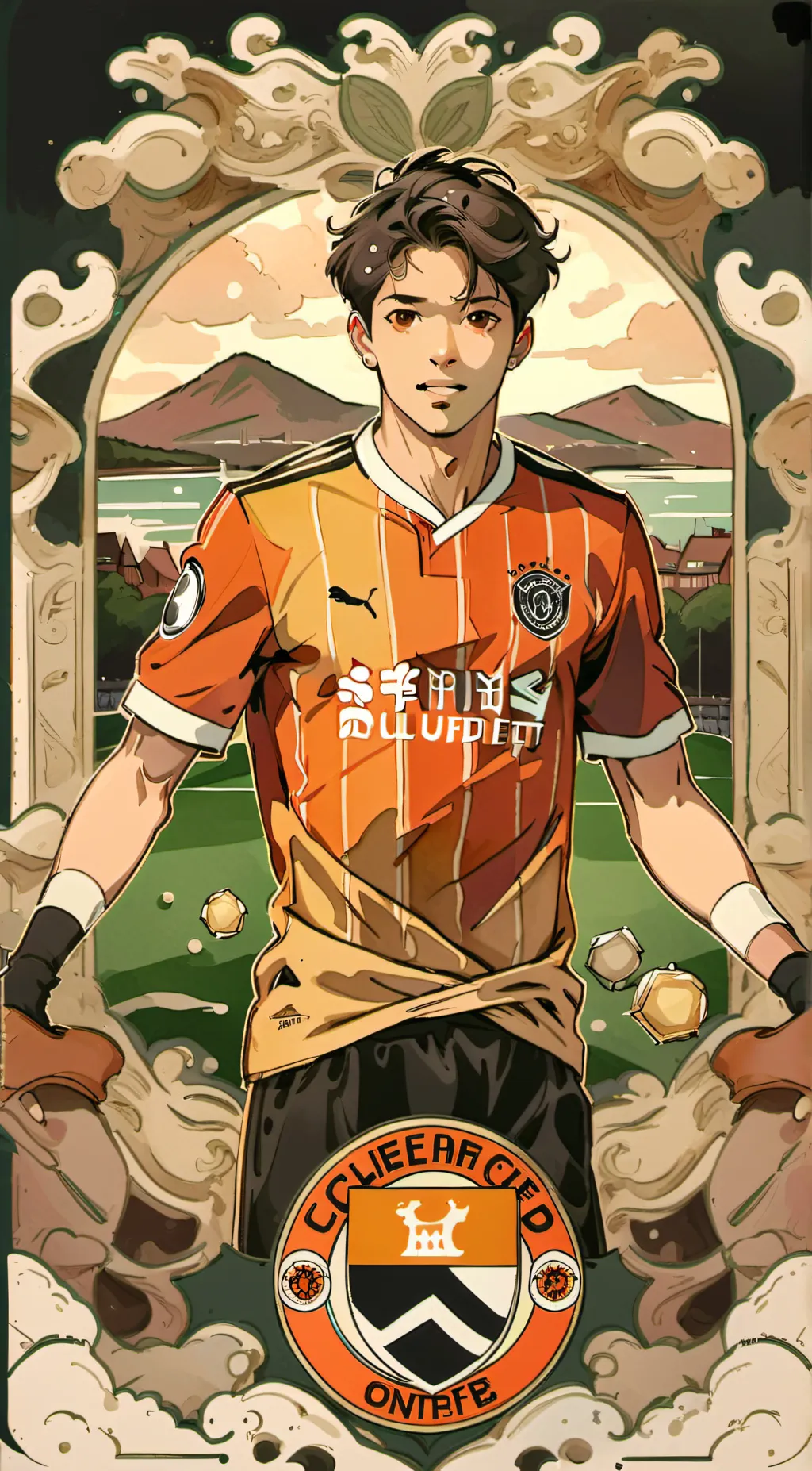 ai character: Dundee United  background