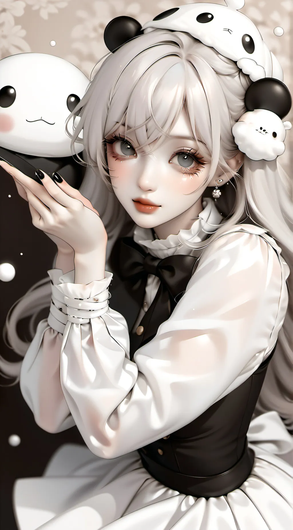 ai character: Ariel^^ background