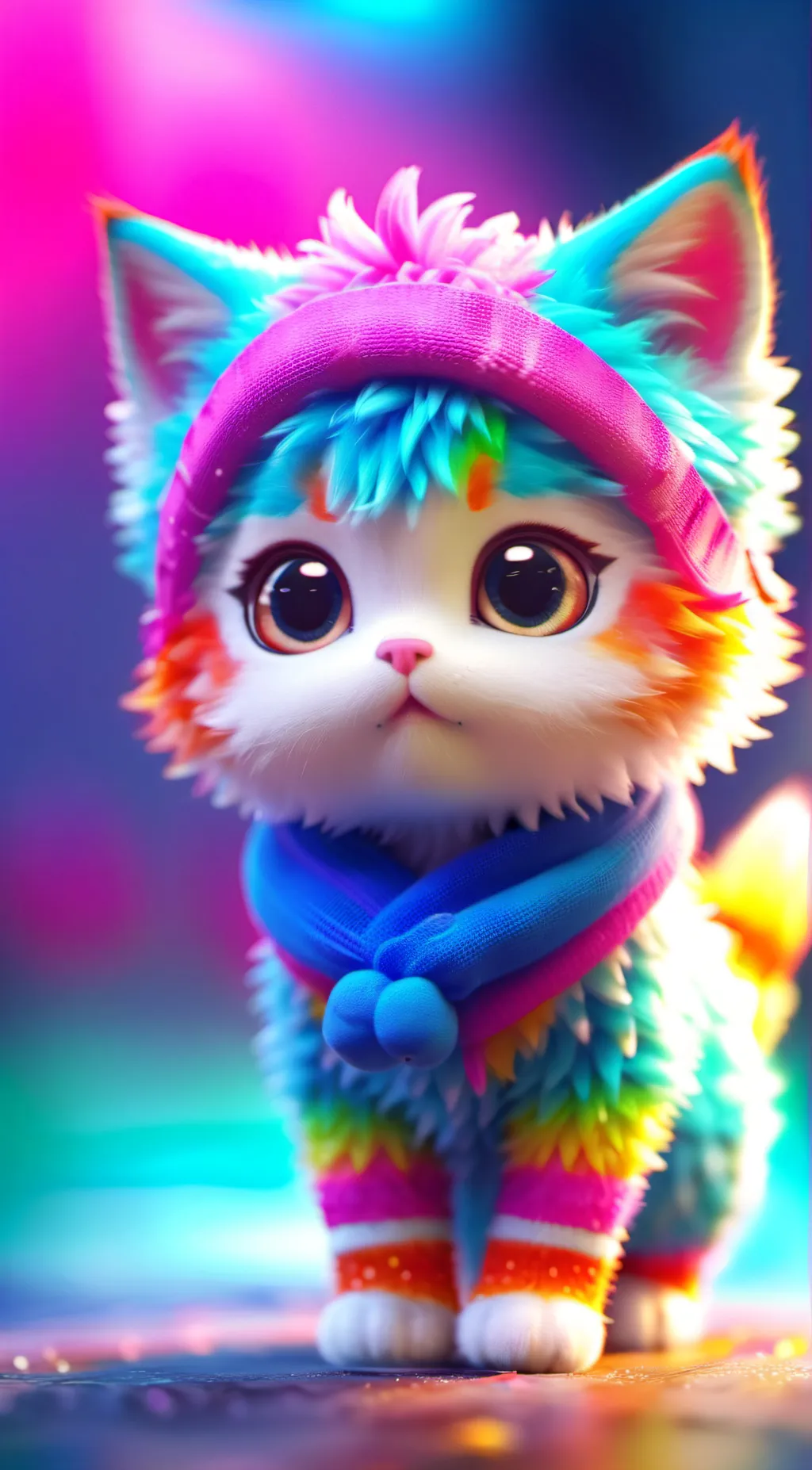 ai character: kitty lilly background