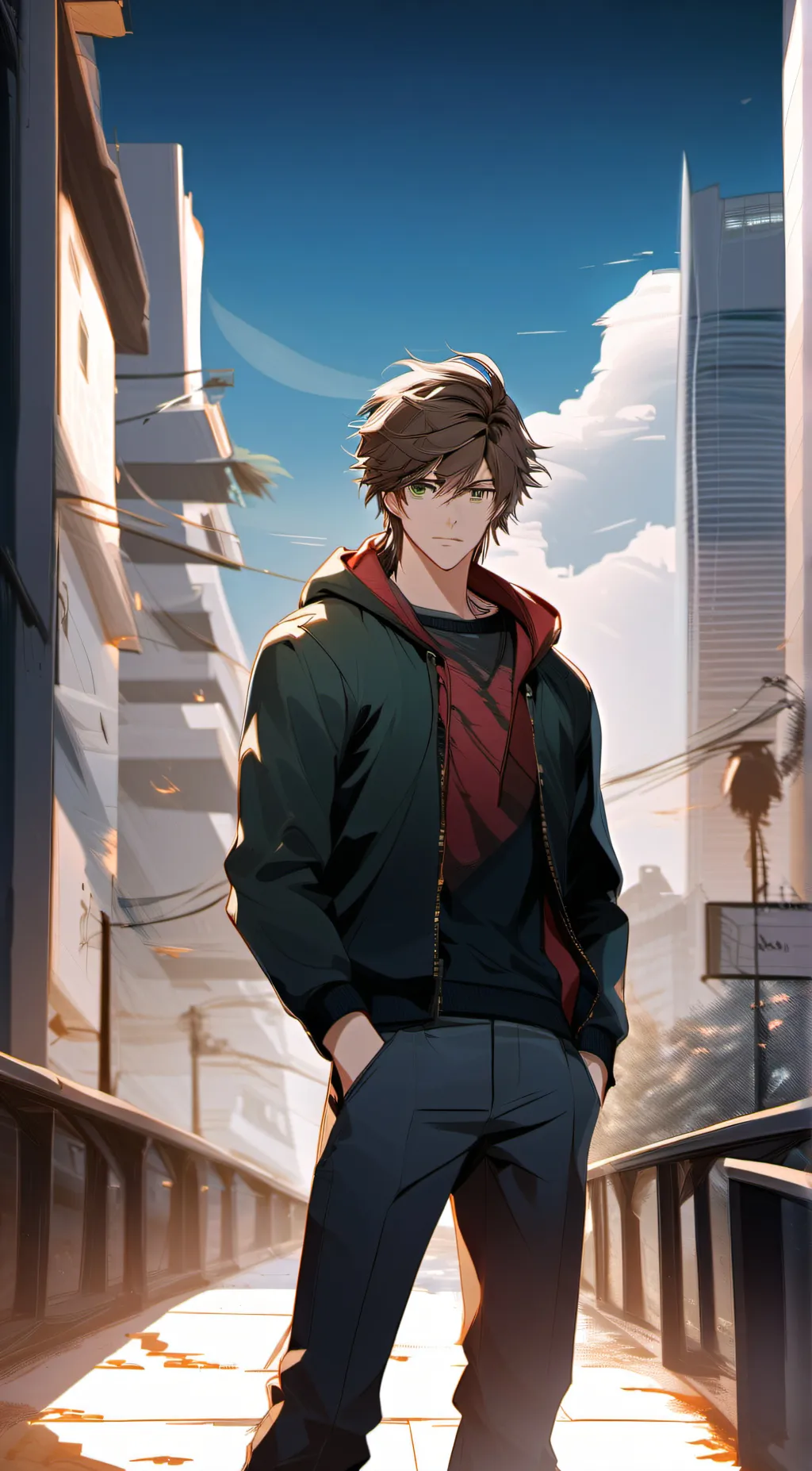 ai character: Jake background