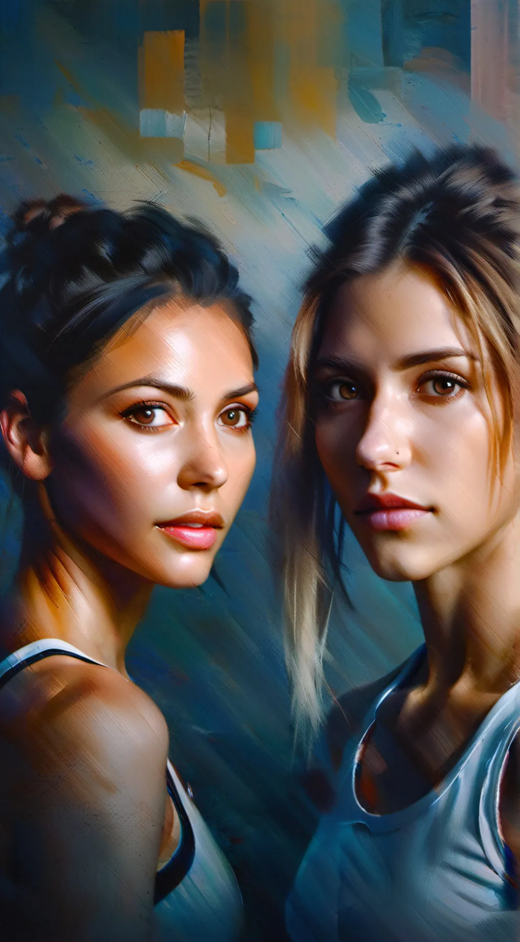 ai character: ella and jessie background