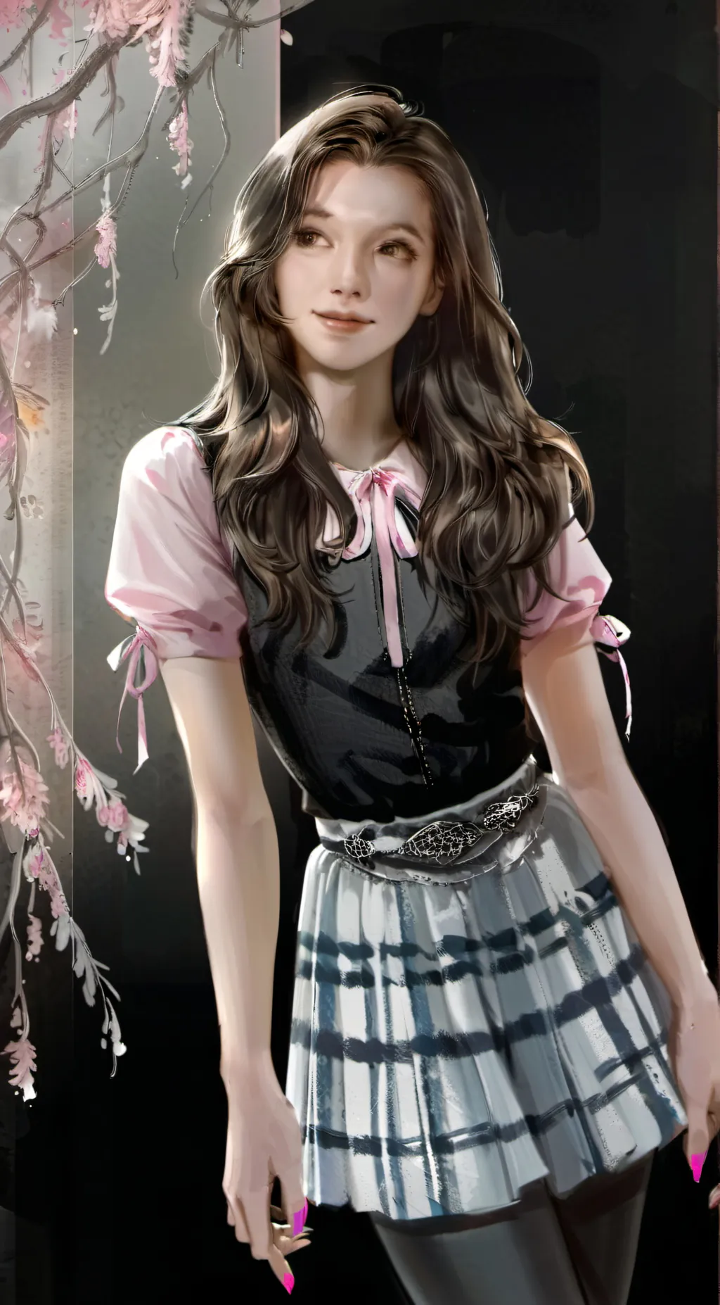 ai character: Mira background
