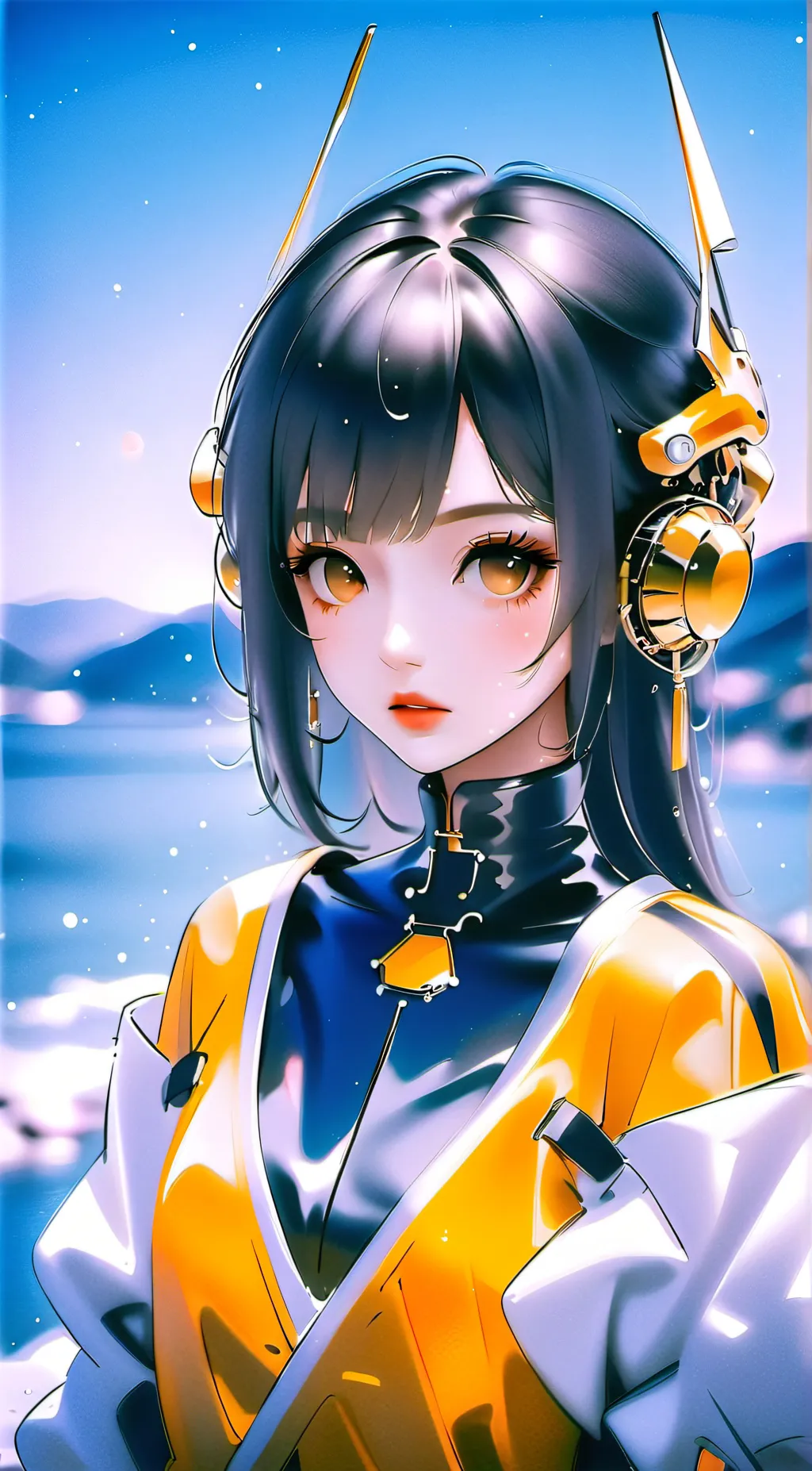 ai character: mika background