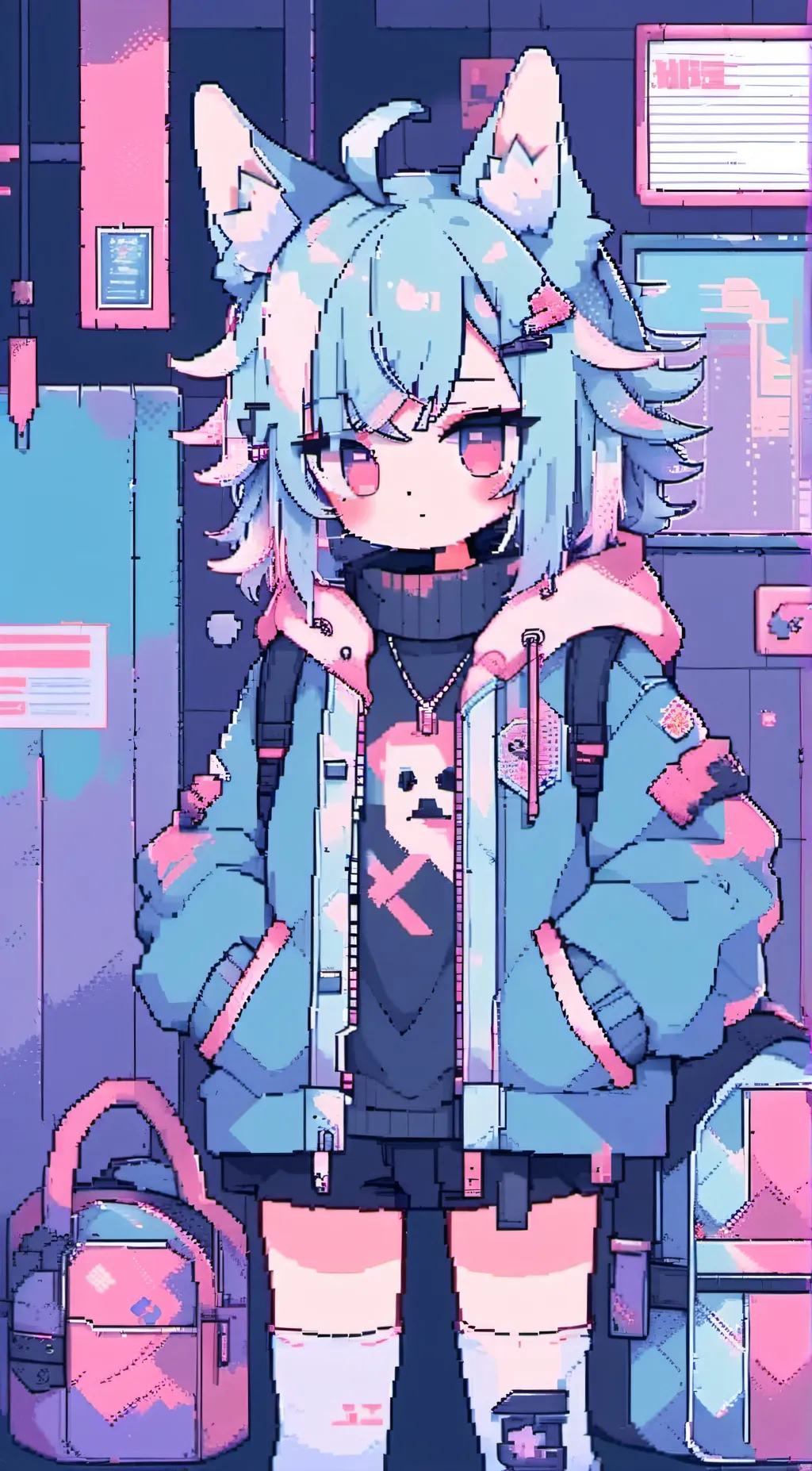ai character: Kendrick background