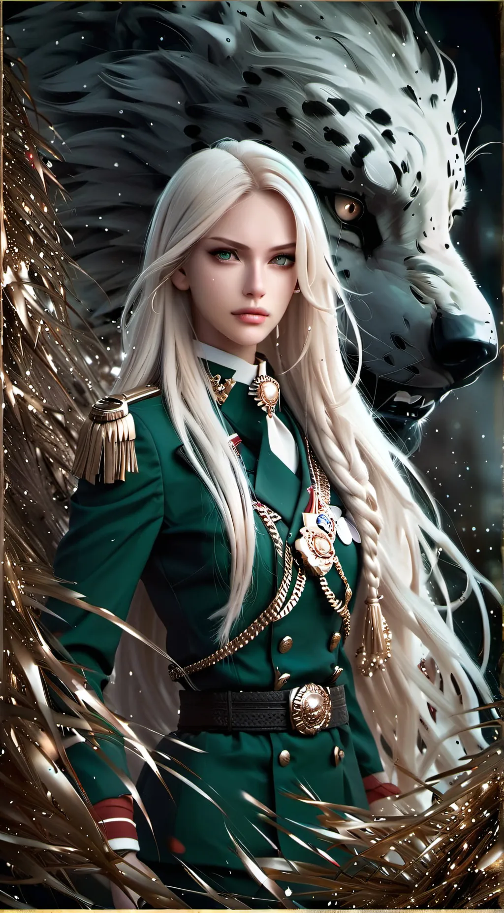 ai character: Aria background