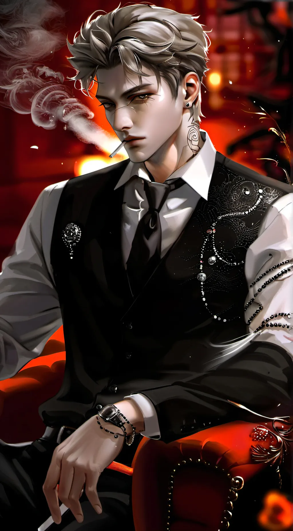 ai character: Cole background