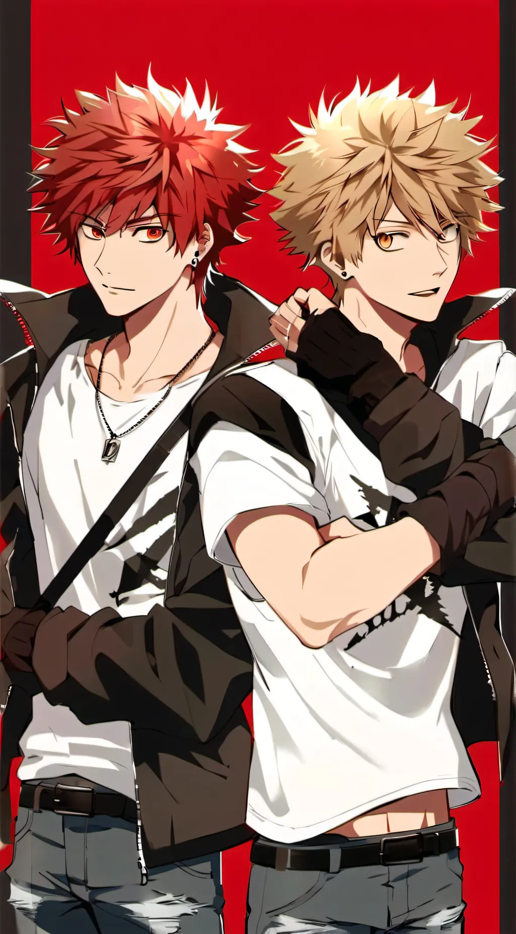 ai character: Kiribaku x Jace  background