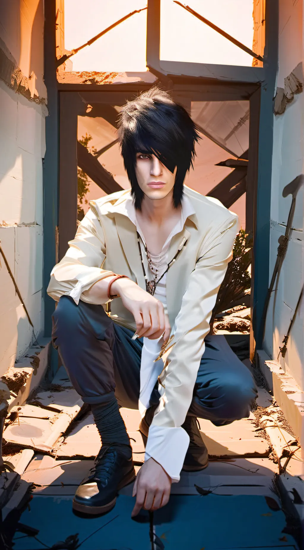 ai character: Jonnie Gilbert  background