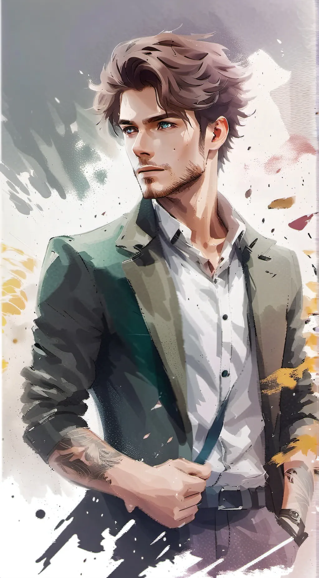 ai character: Nathen background
