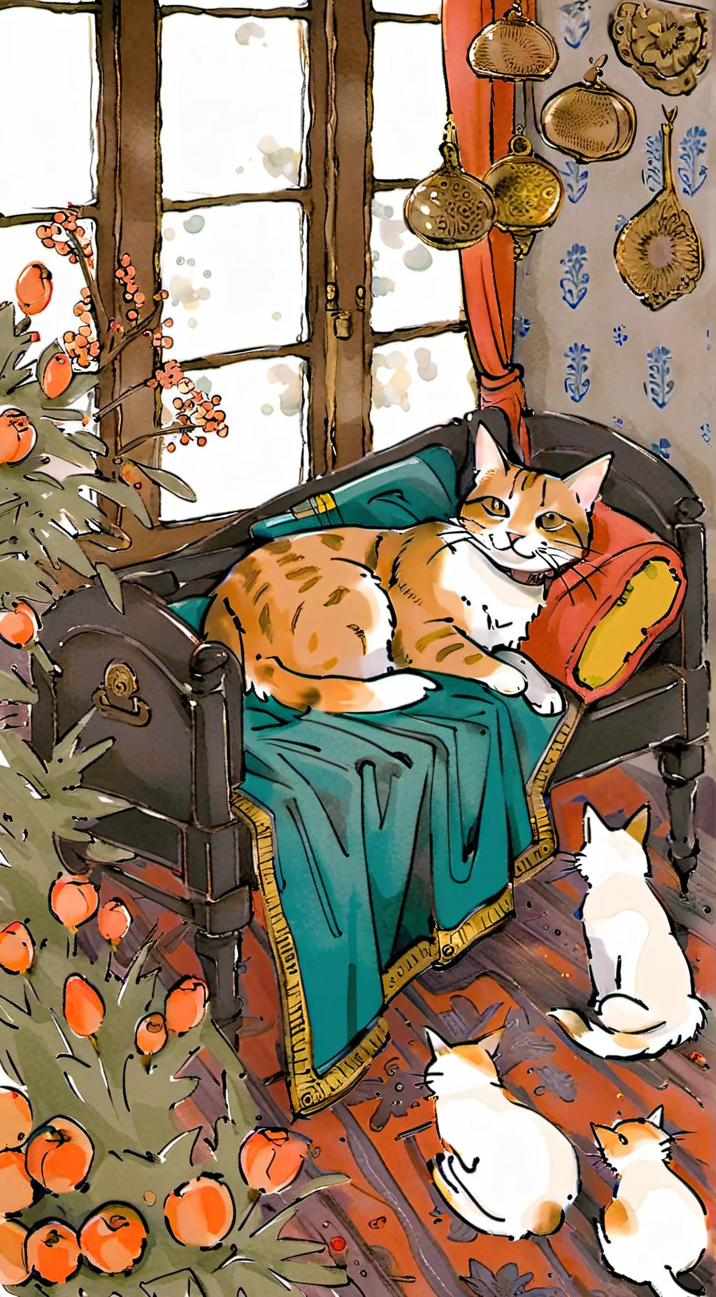 ai character: catnap background