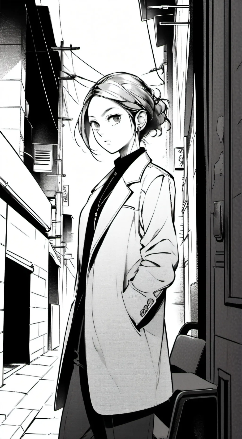 ai character: Lila spy background