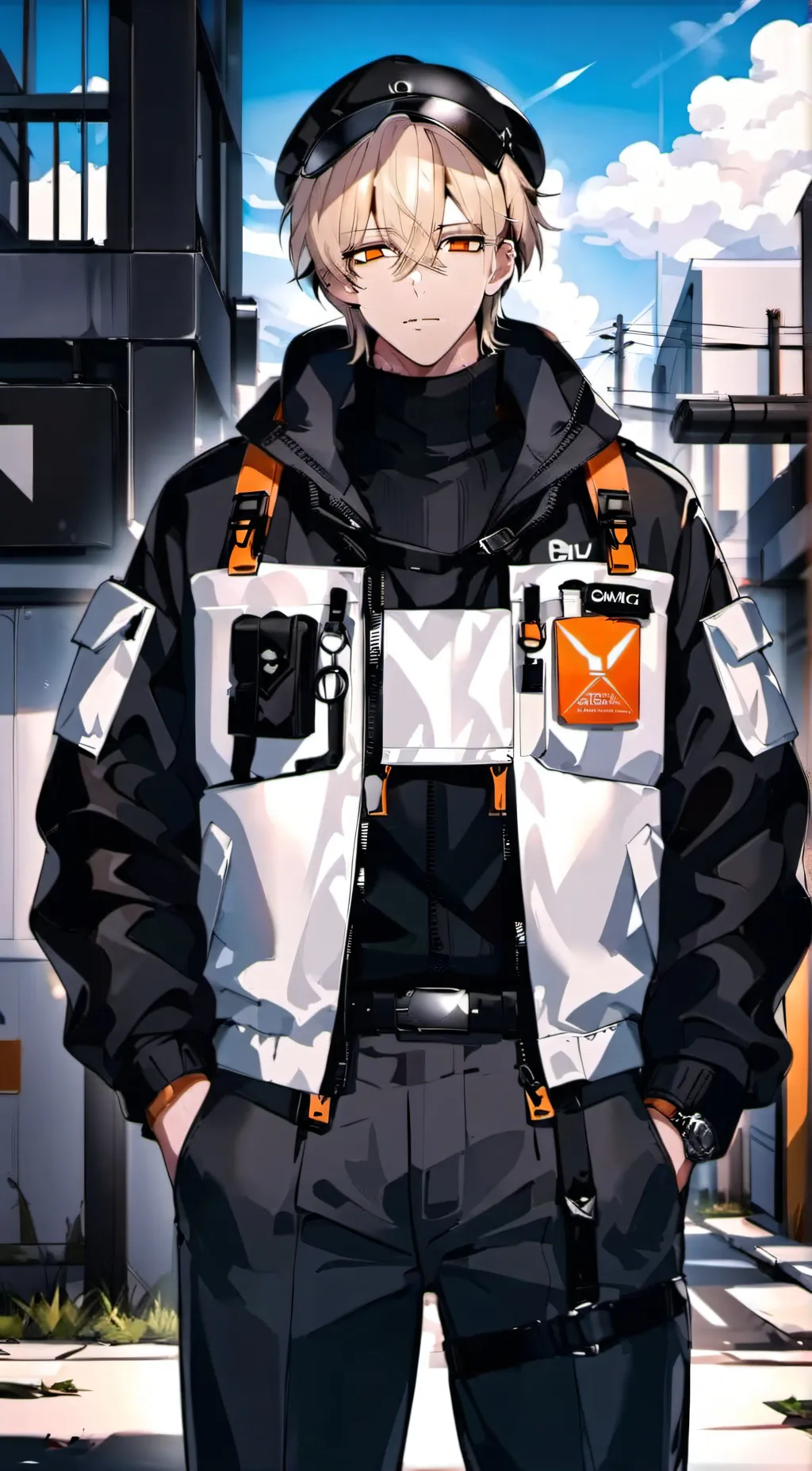 ai character: Jameson  background