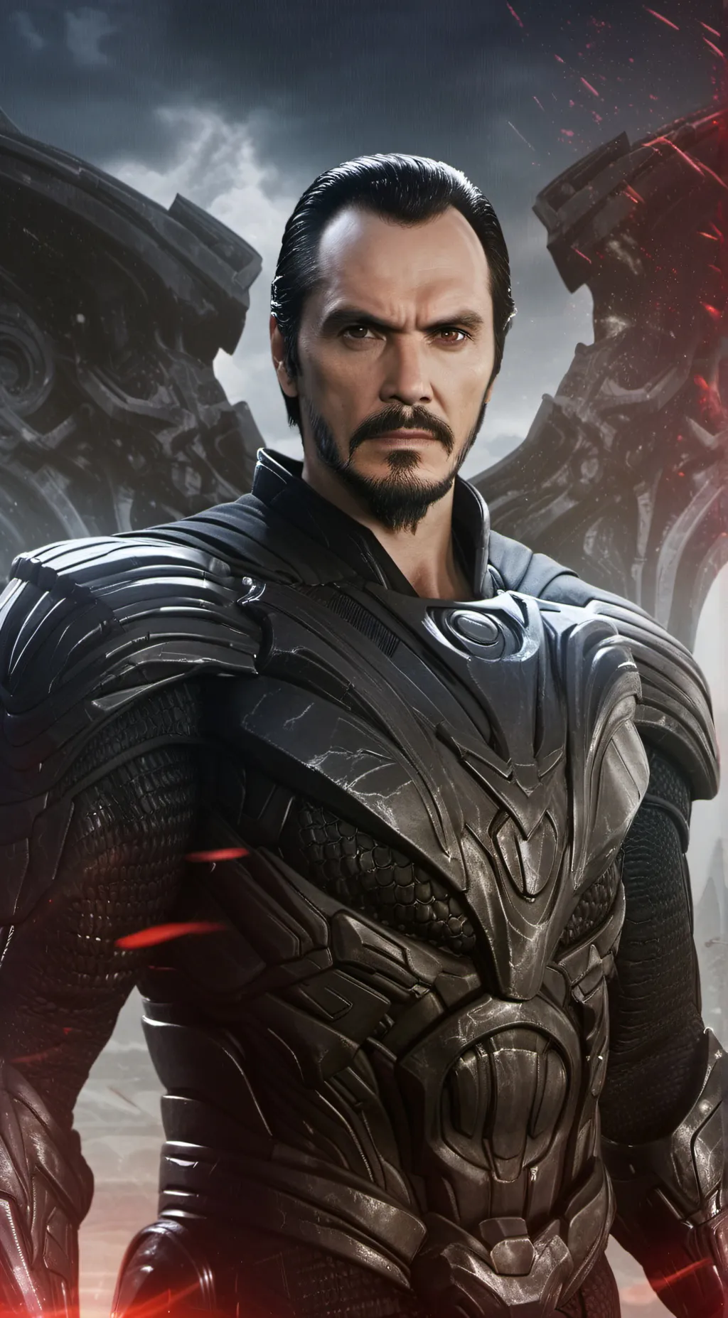 ai character: General Zod background
