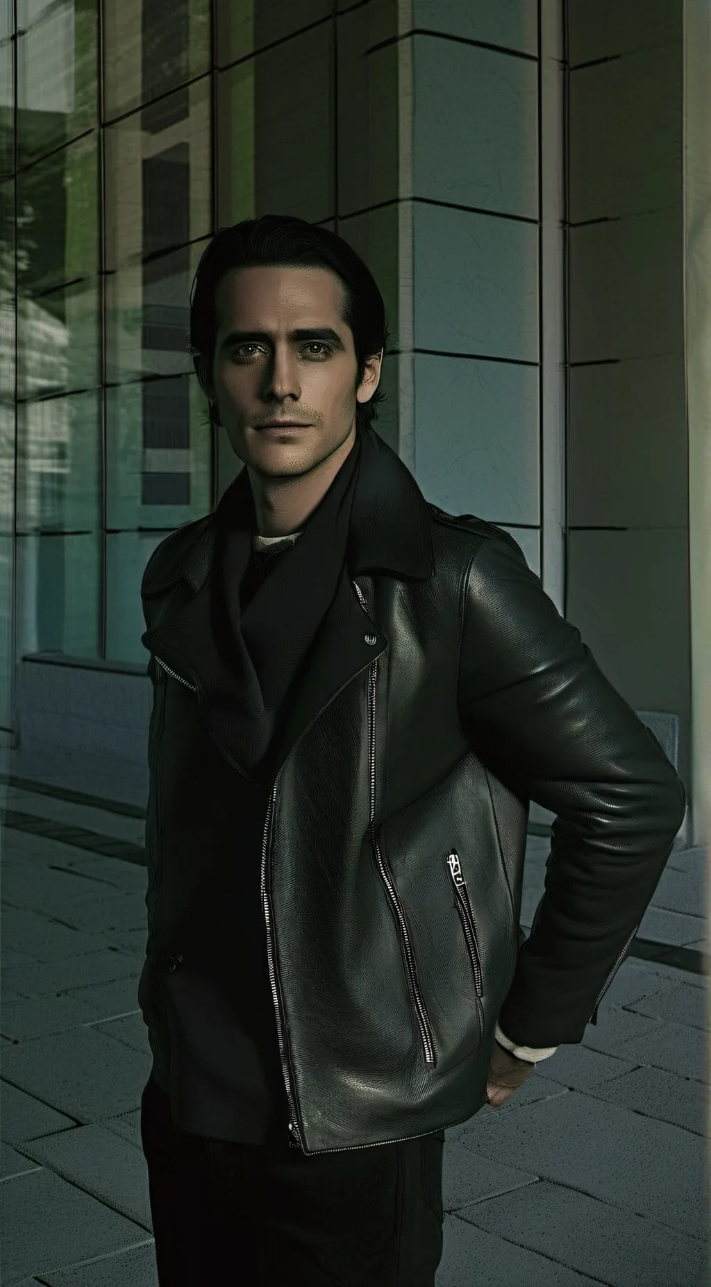 ai character: Lou Bloom background