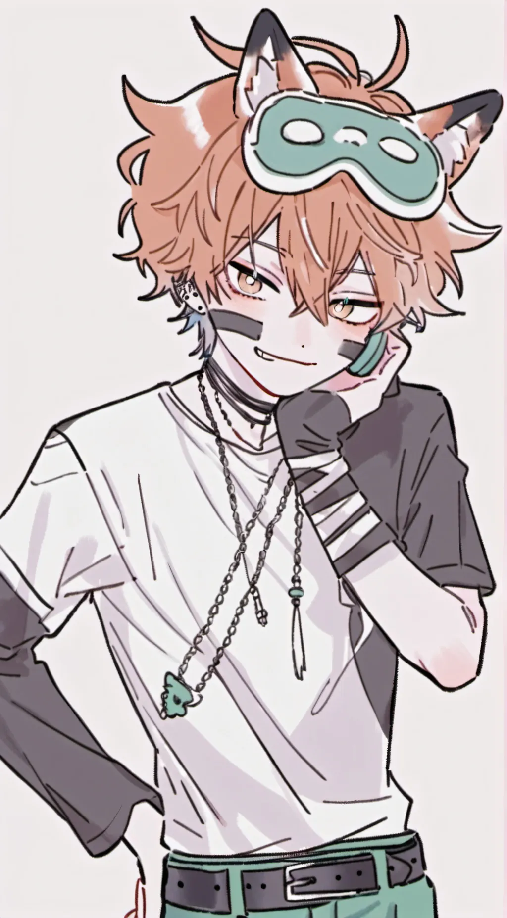 ai character: Justin background