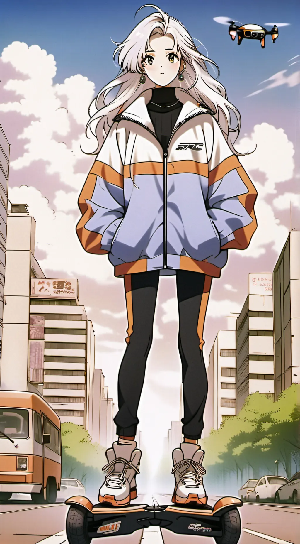 ai character: Luna Huganinbe background