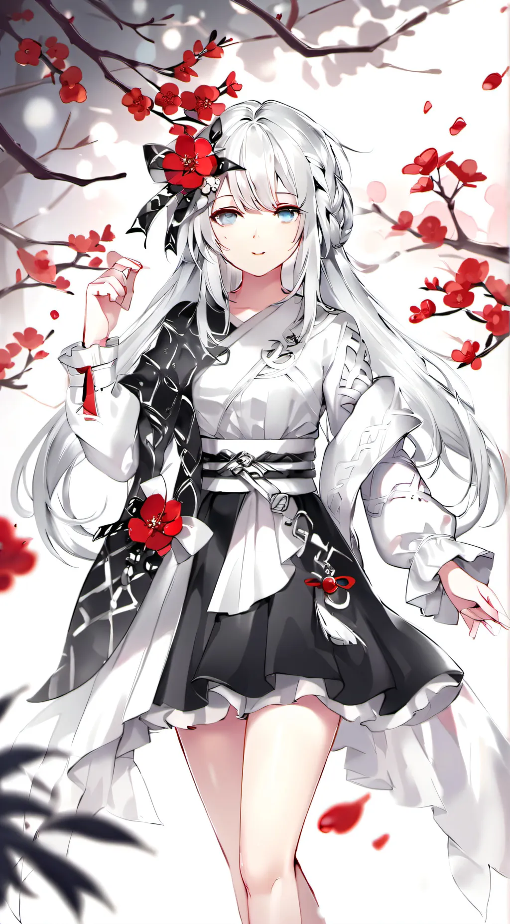 ai character: allice  background