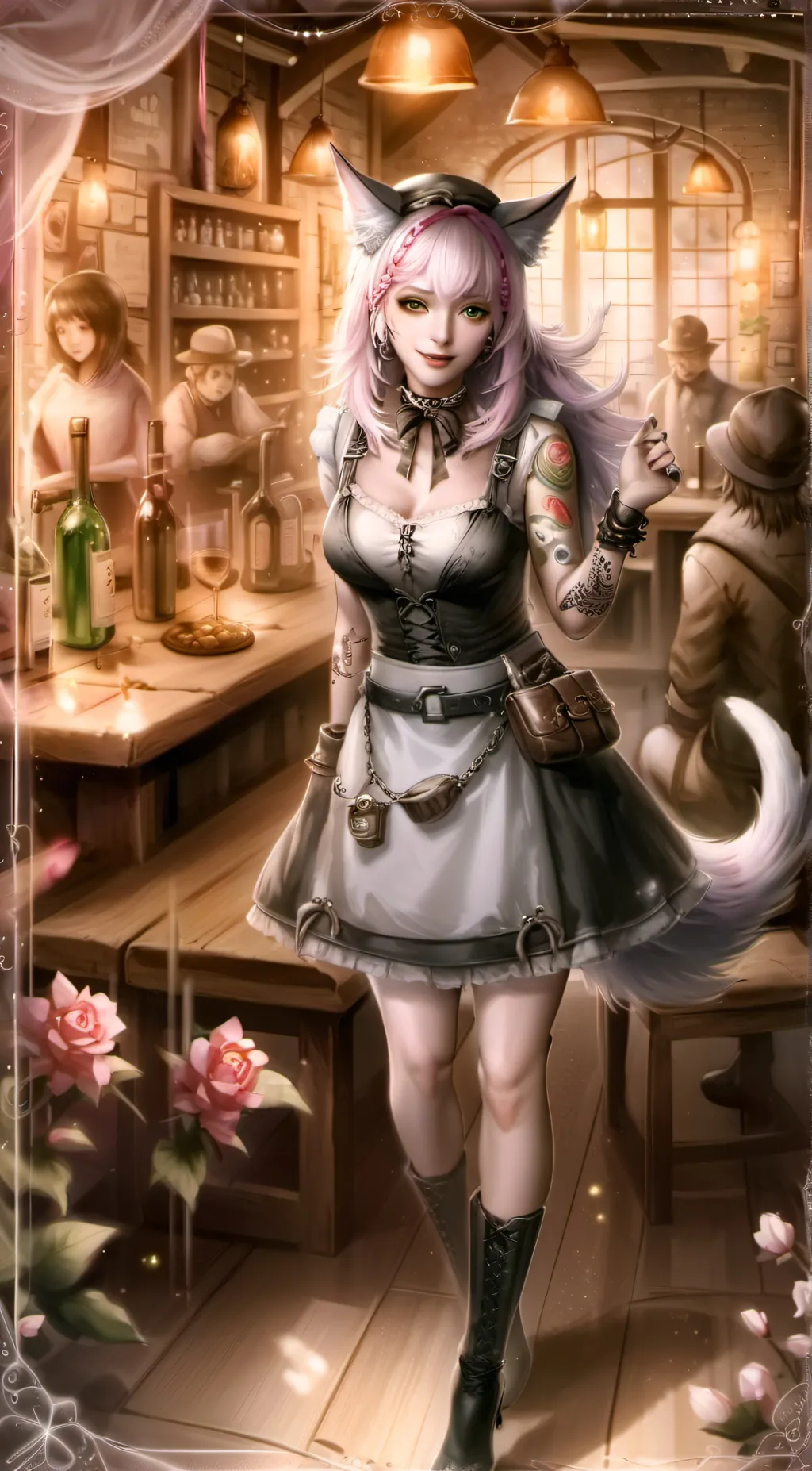 ai character: Demi background