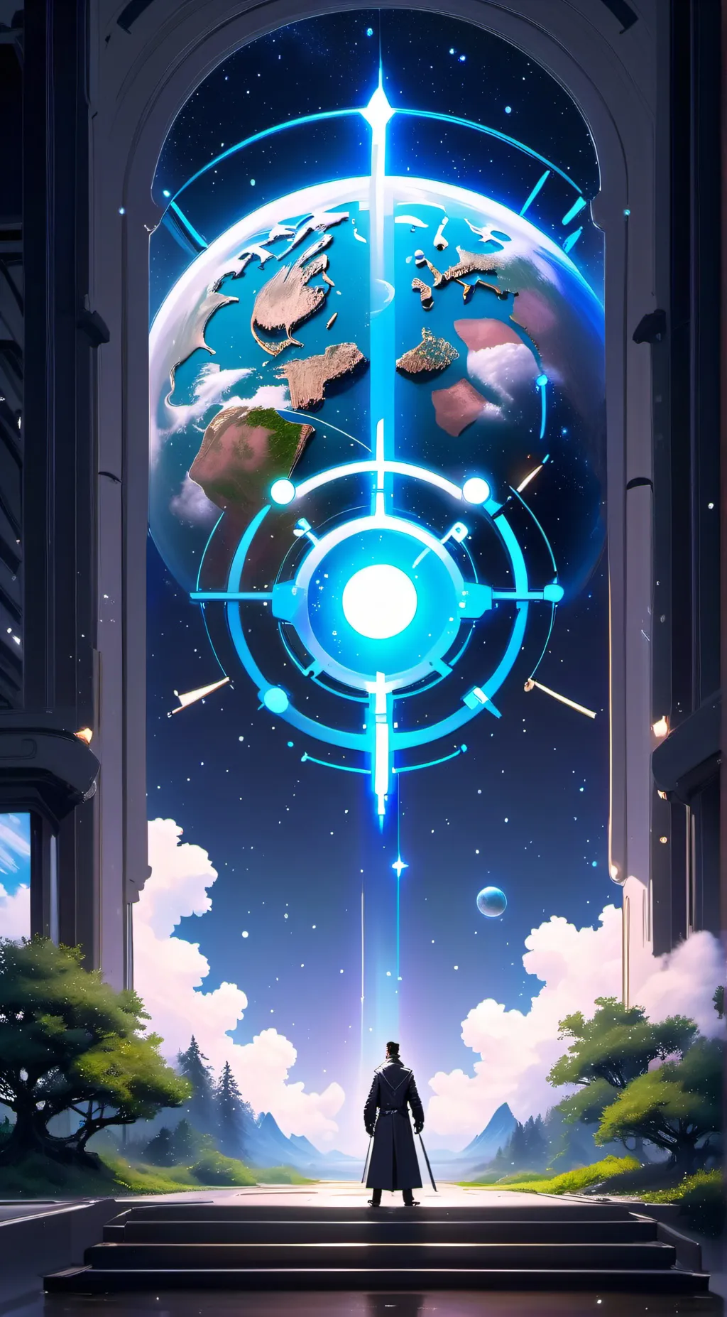 ai character: Max background