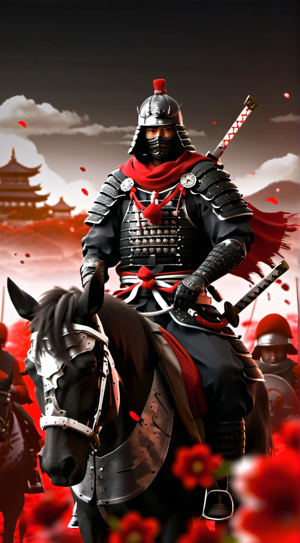 ai character: Samurai background