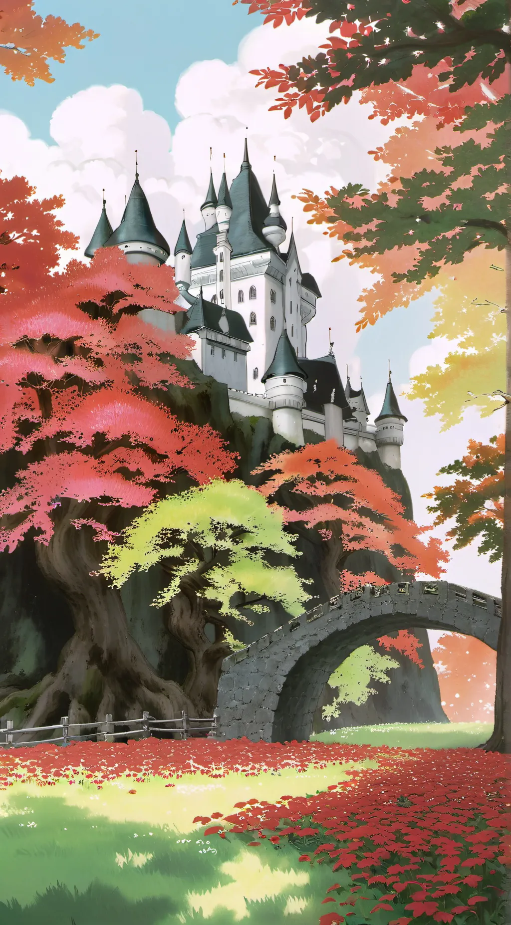 ai character: Hogwarts background