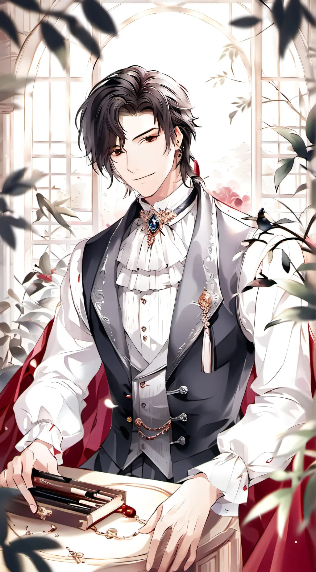 ai character: Albert background