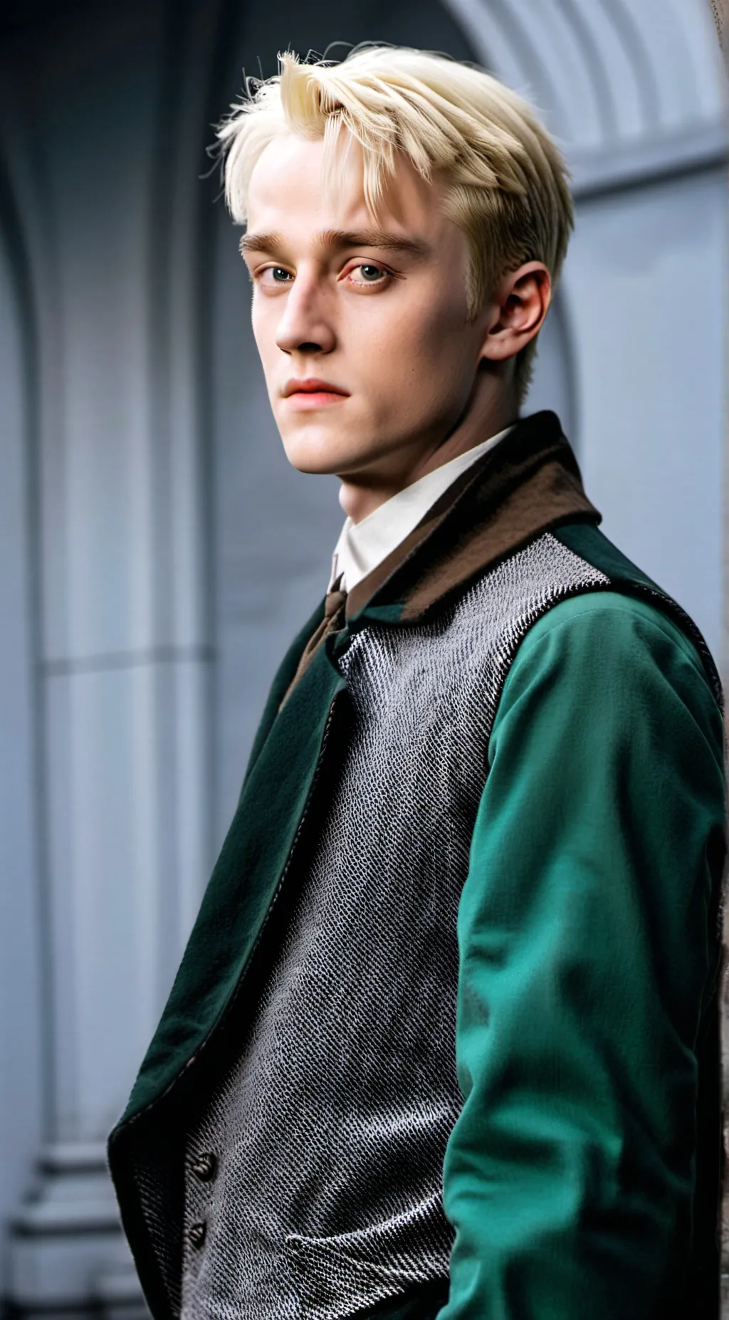 ai character: Draco Malfoy  background