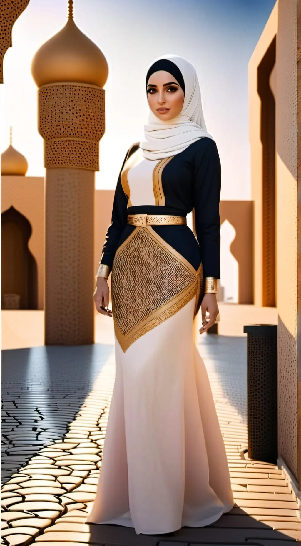 ai character: Khadija  background