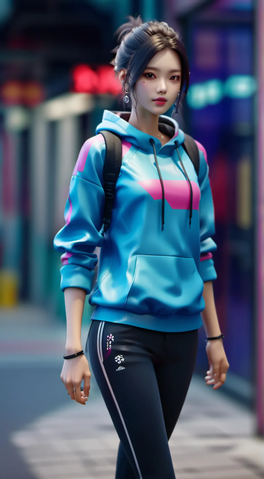 ai character: Sophia Angelene background
