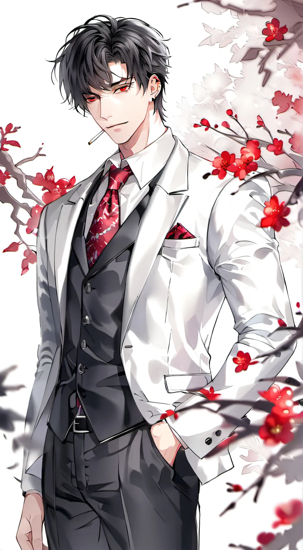 ai character: arron background