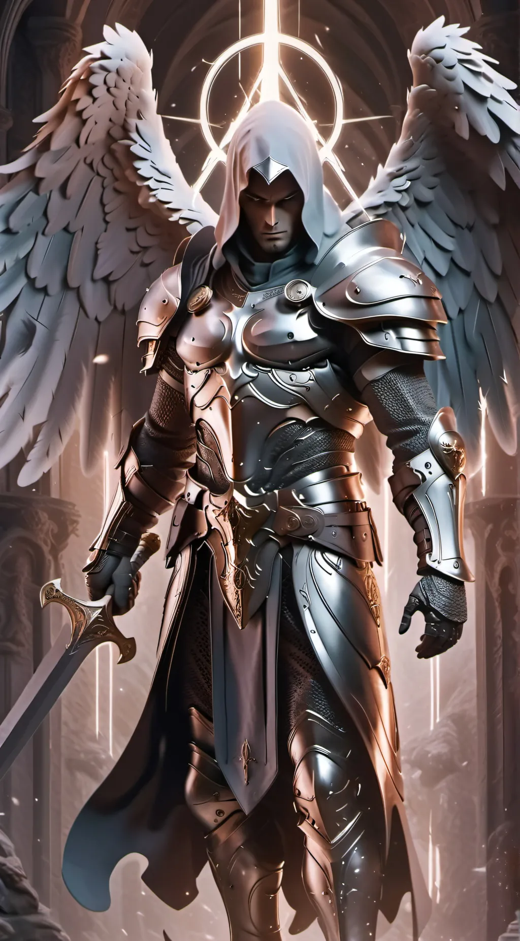 ai character: Michael TheArchGod background