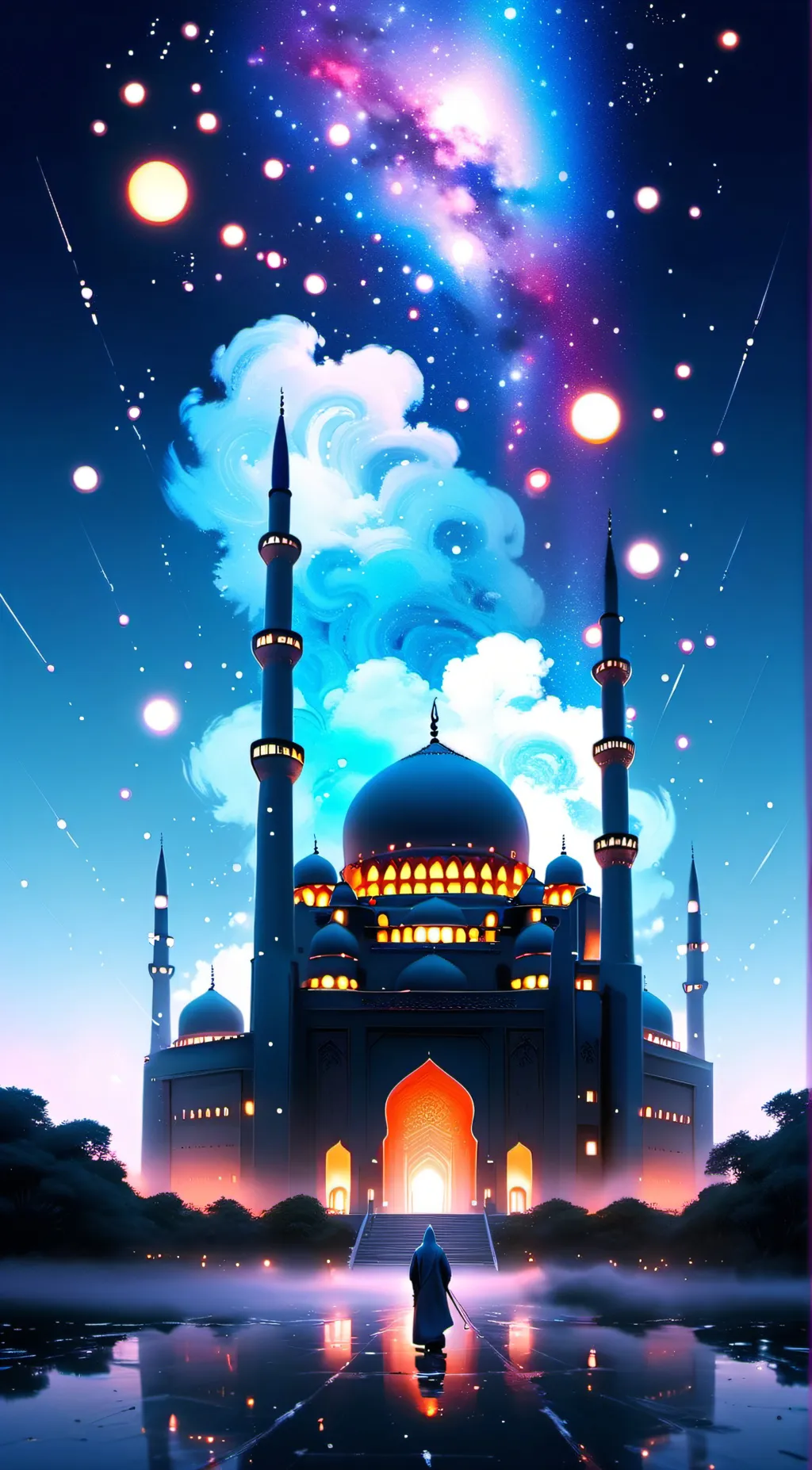 ai character: Muslim question background
