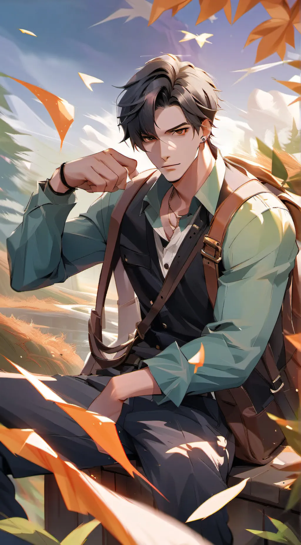 ai character: natan background