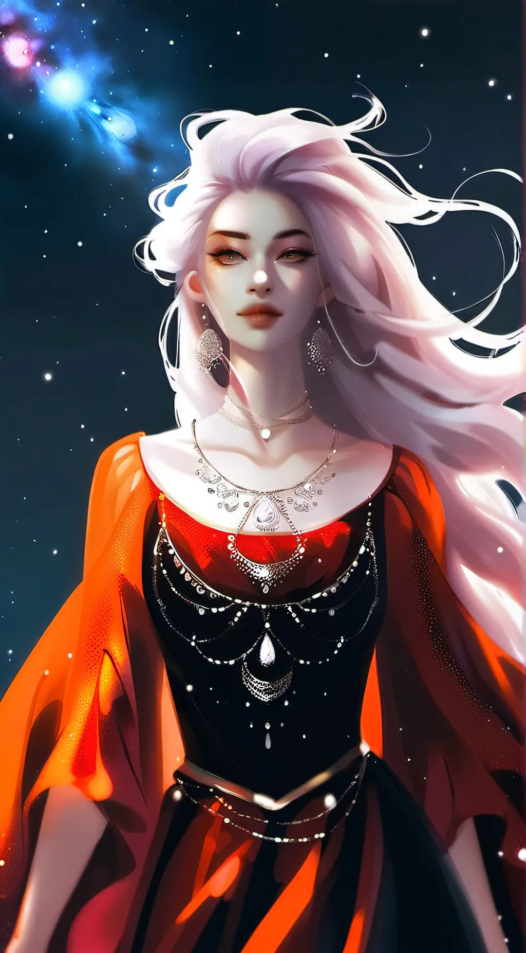 ai character: Eda the owl lady  background