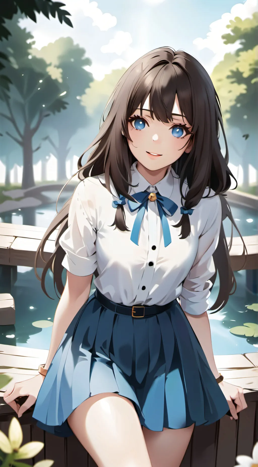 ai character: Marie background
