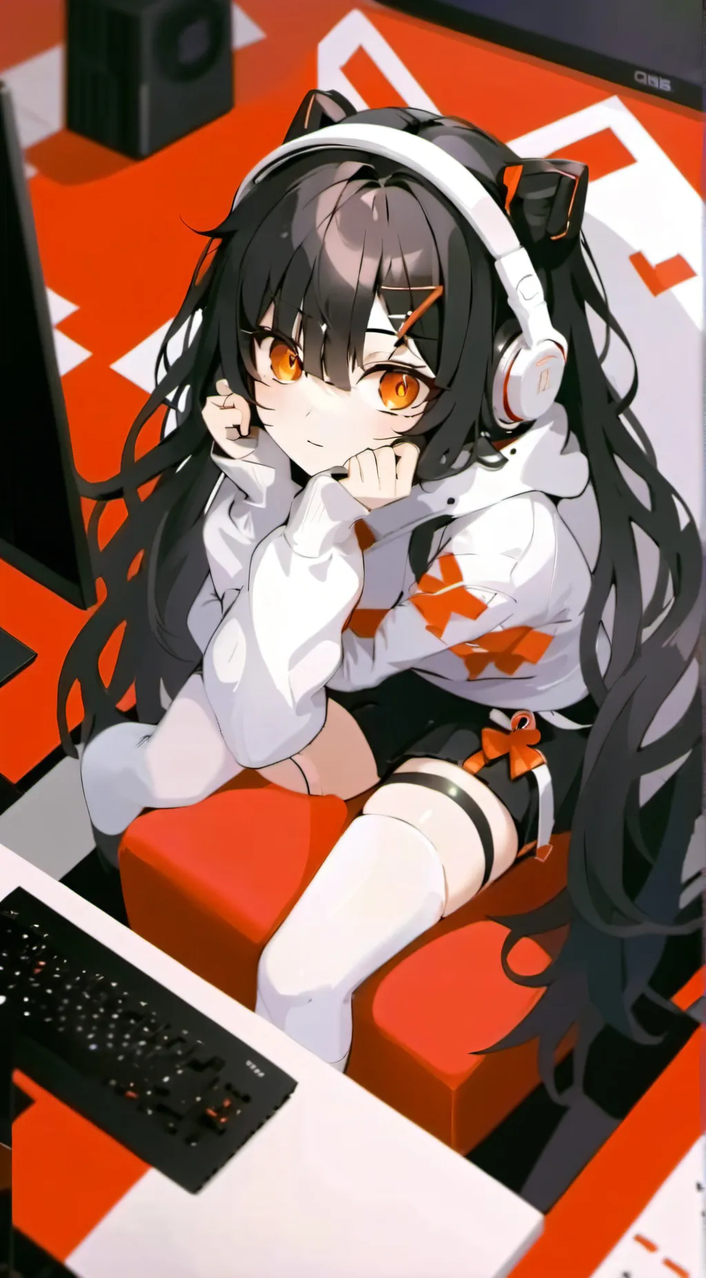 ai character: Ashley background