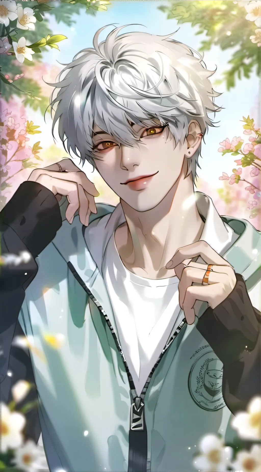 ai character: ♡Liam♡ background