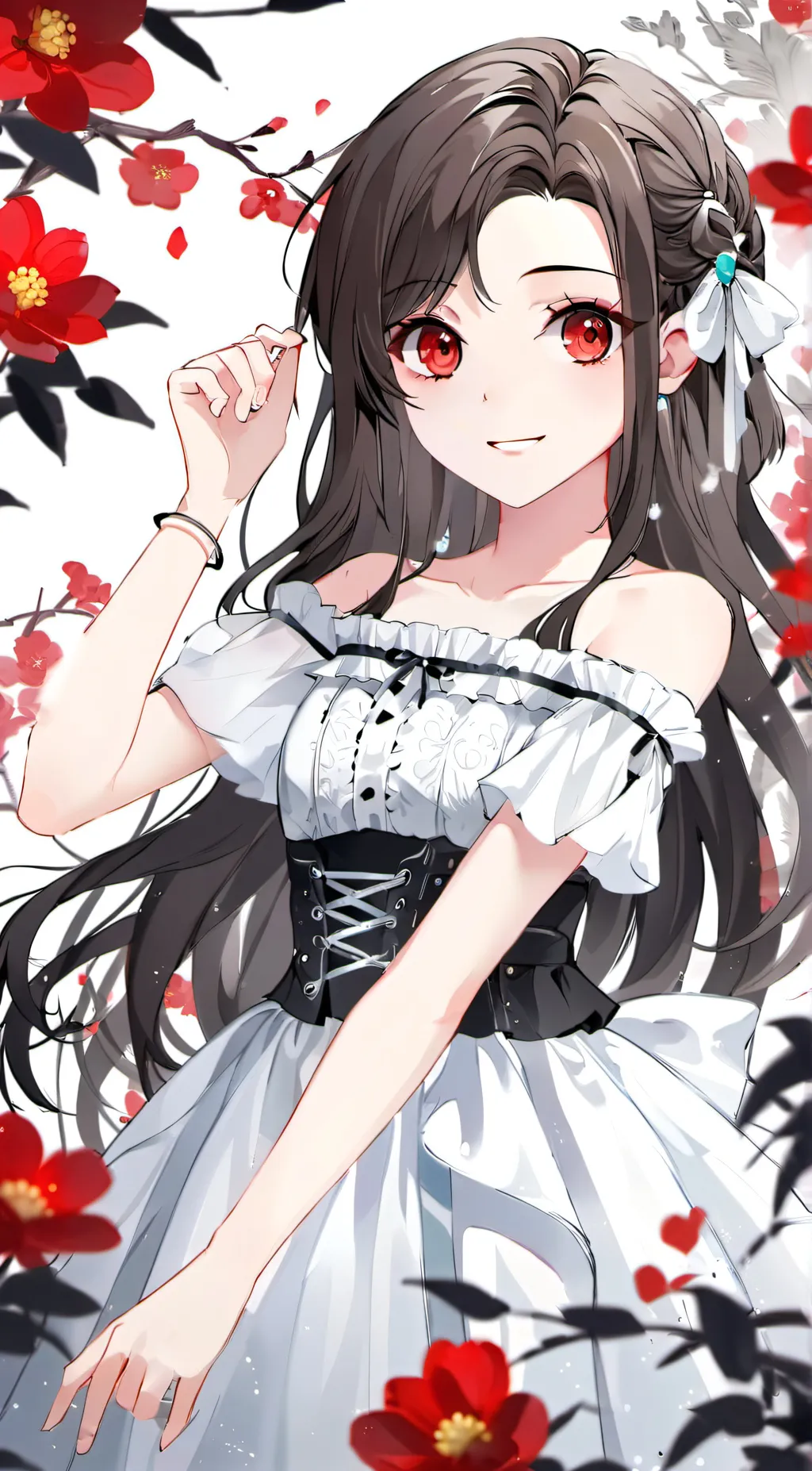 ai character: .•🌺Kaya🌺•. background