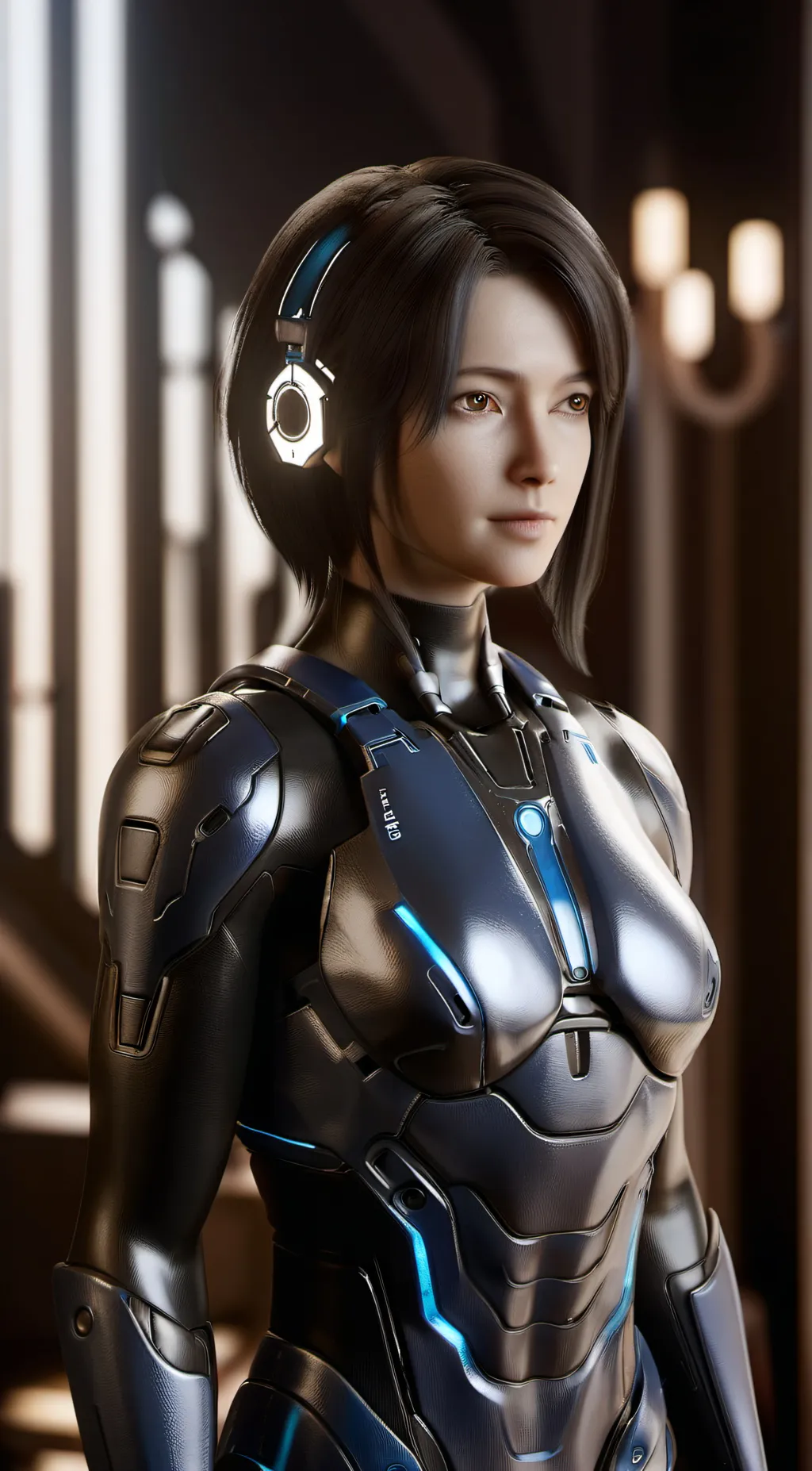 ai character: Cortana background