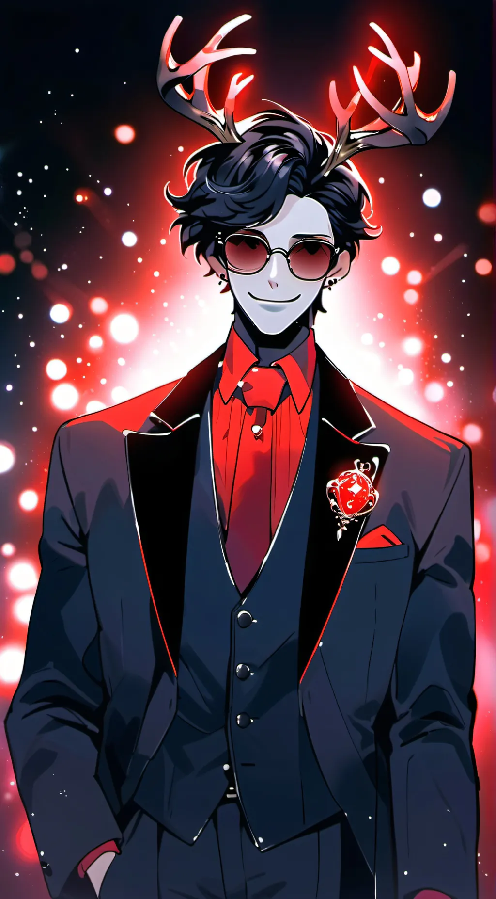 ai character: Alastor remastered background