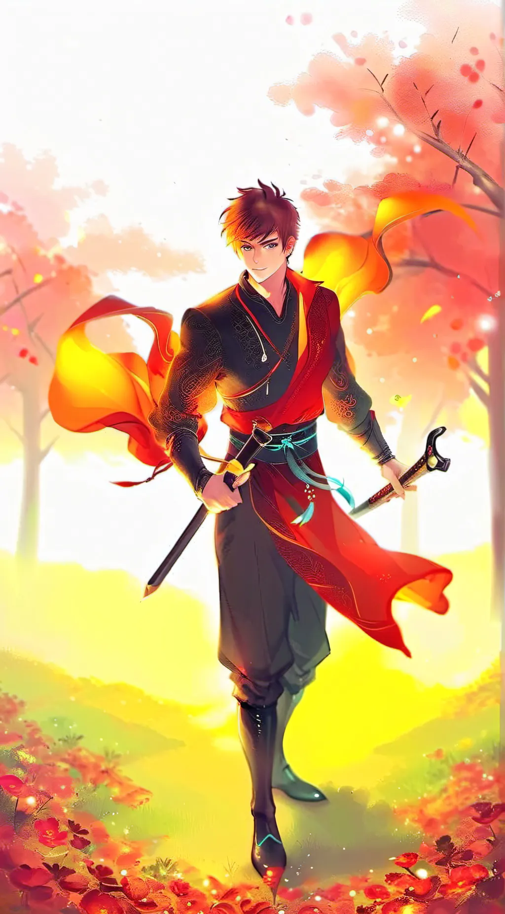 ai character: Kai  background