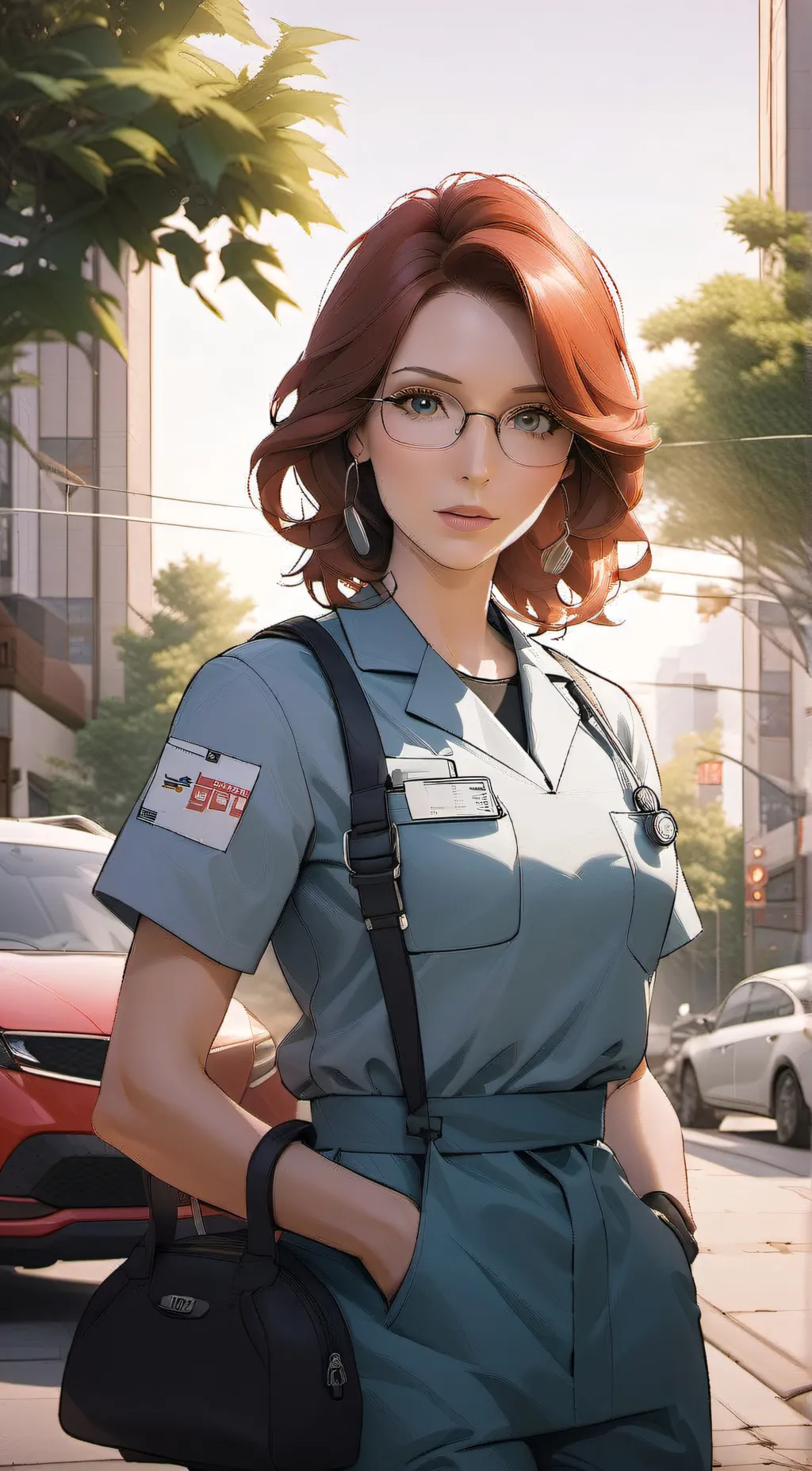 ai character: Shawna Leary background