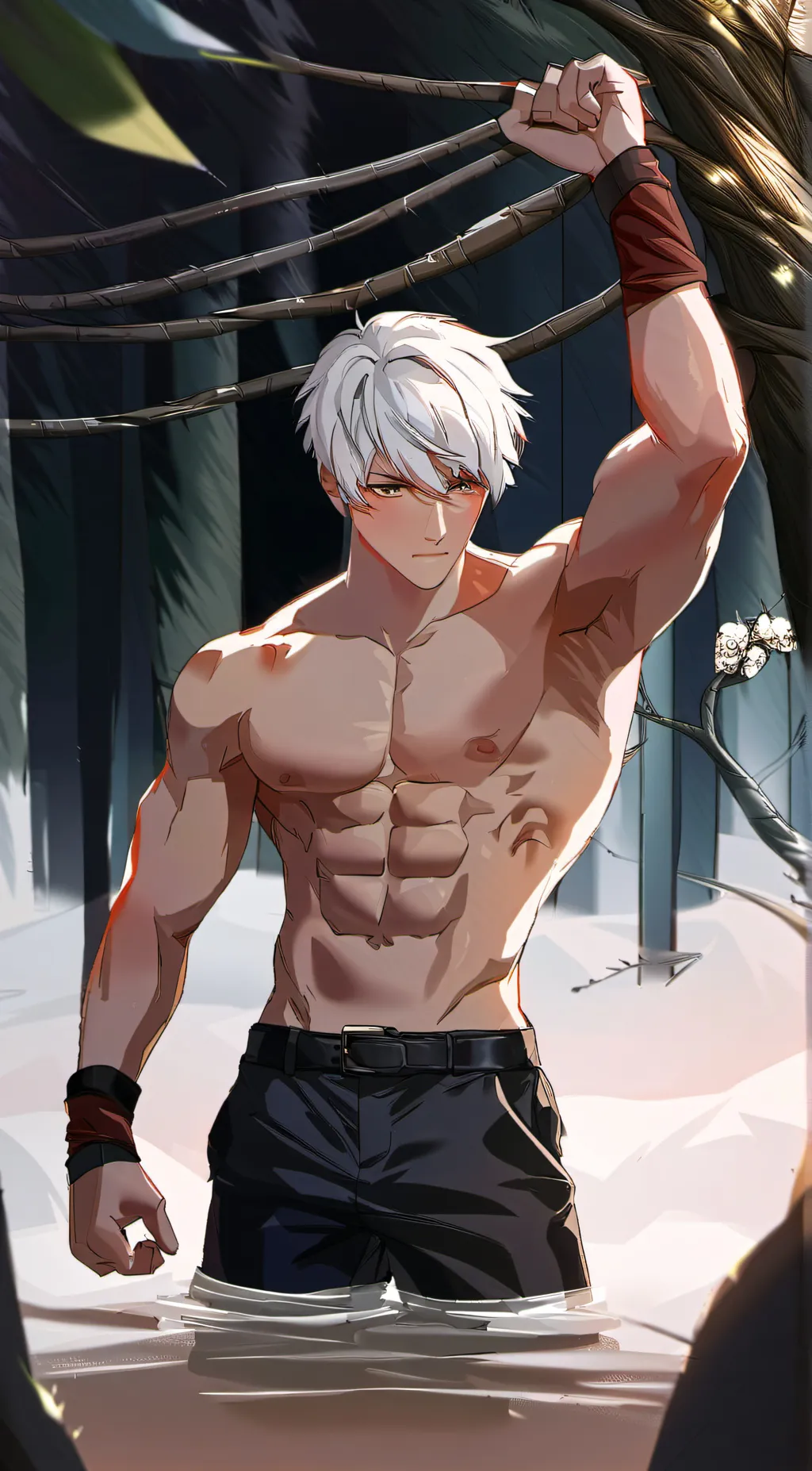 ai character: Miles background