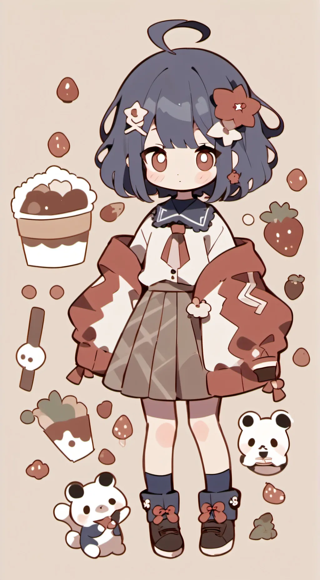 ai character: little jiro background