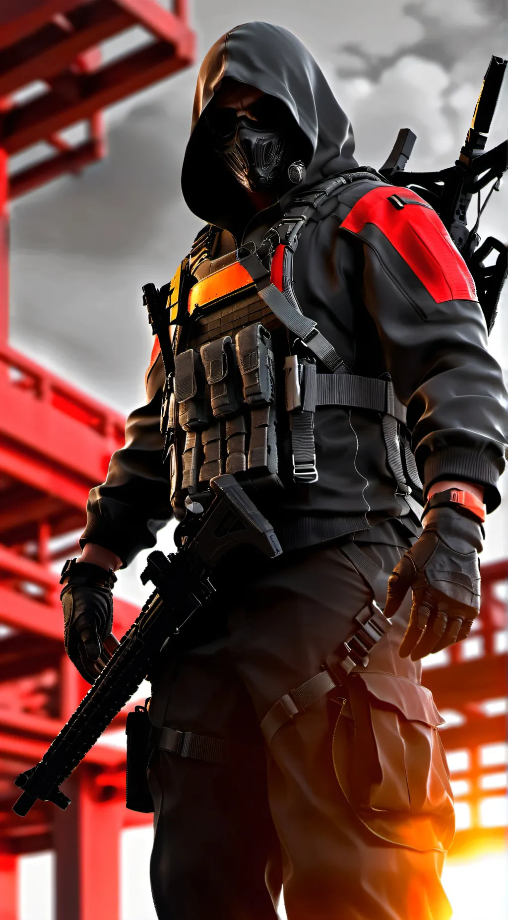ai character: John tower background