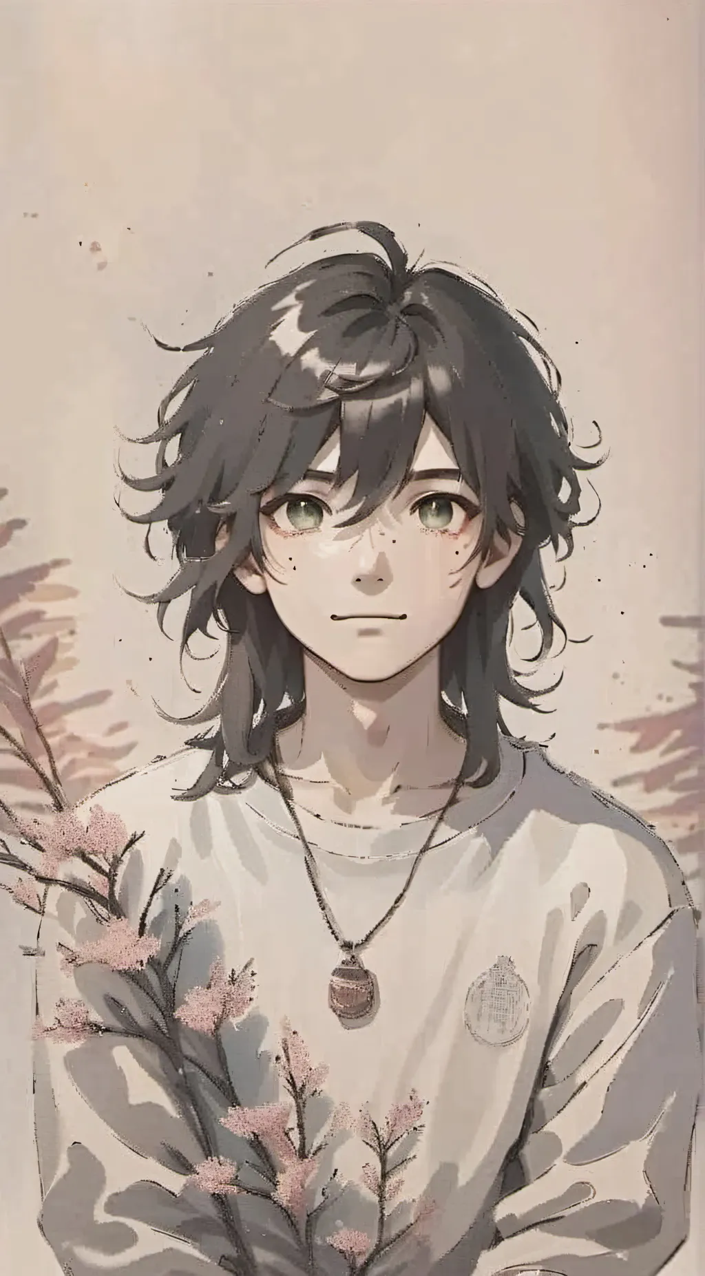 ai character: mark background