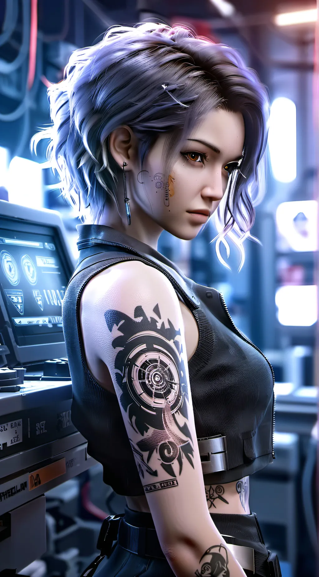 ai character: Stella background
