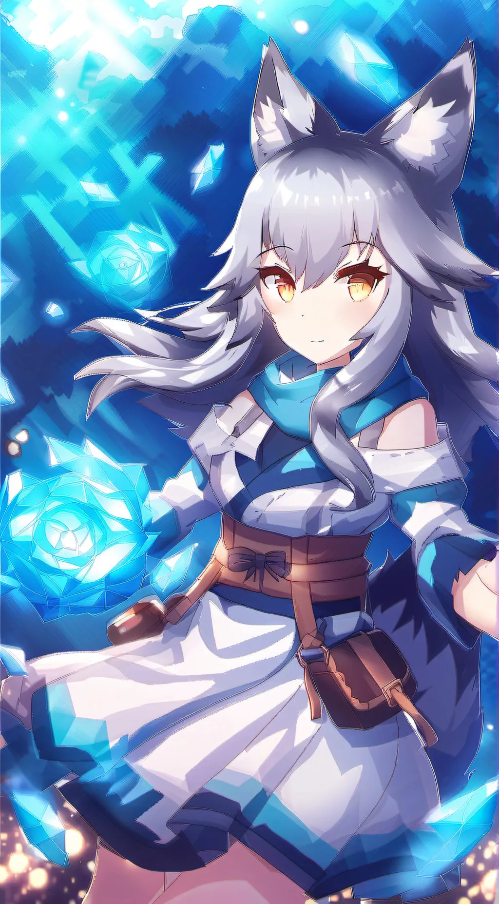 ai character: Risa Shiramine background