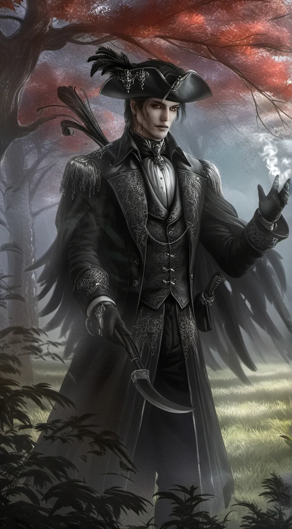ai character: ??? background