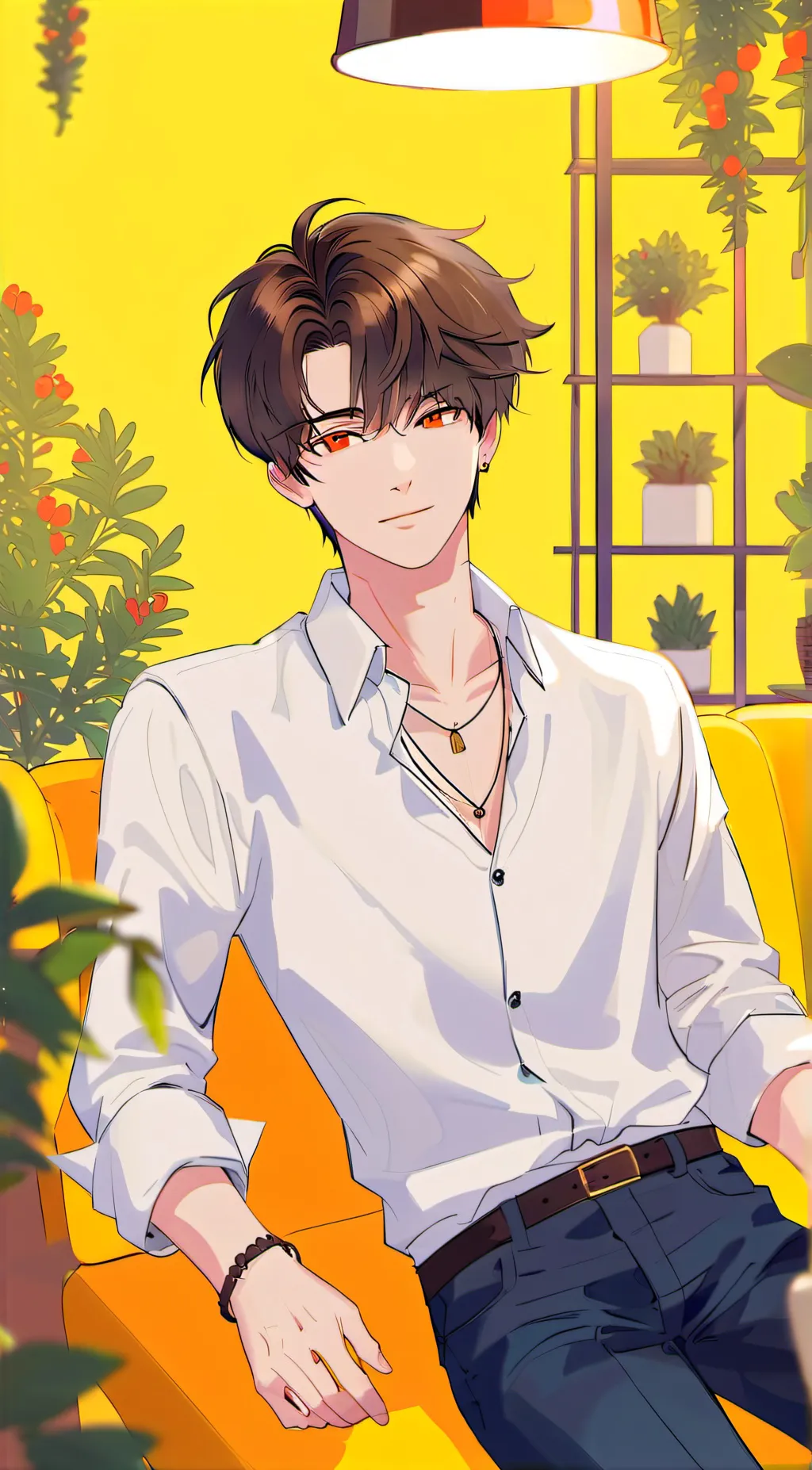 ai character: Andrew background
